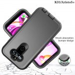 Wholesale Armor Robot Heavy Duty Case for LG Aristo 5 / 5 Plus / K31 / K300 / Phoenix 5 / Fortune 3 (Black)